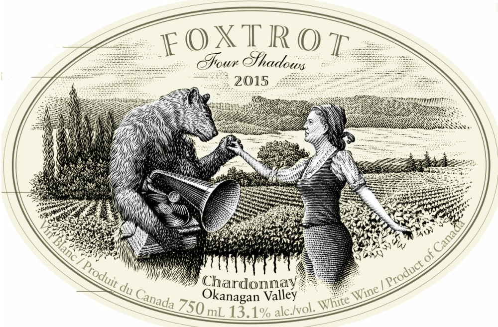 Foxtrot Vineyards 2015 Four Shadows Vineyard Chardonnay - White Wine at Wine.com
