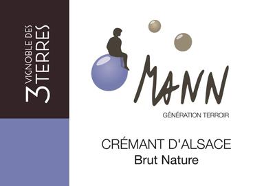 Domaine Mann Cremant d'Alsace Brut Nature 2020