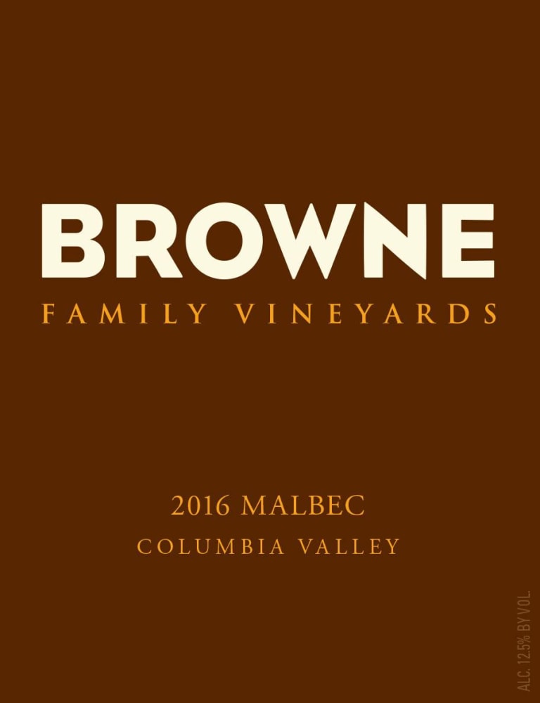 Browne Family Vineyards 2016 Malbec - Red Wine at Wine.com