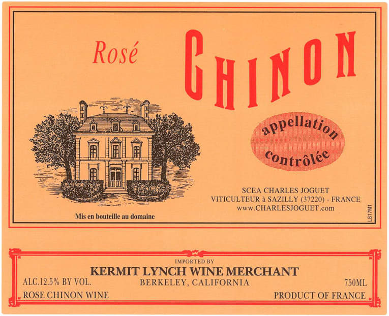 Charles Joguet 2018 Chinon Rose - Rosé Rosé Wine at Wine.com