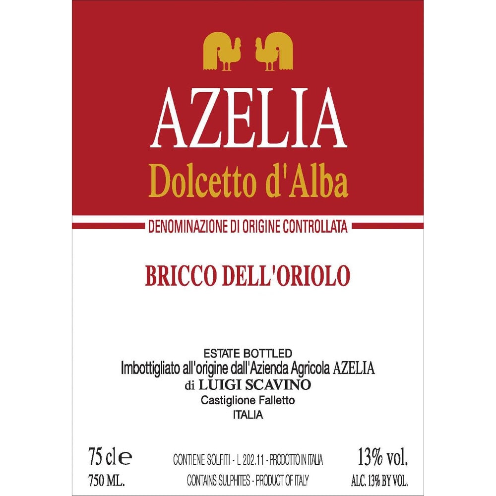 Azelia 2016 Bricco dell'Oriolo Dolcetto d'Alba - Red Wine at Wine.com