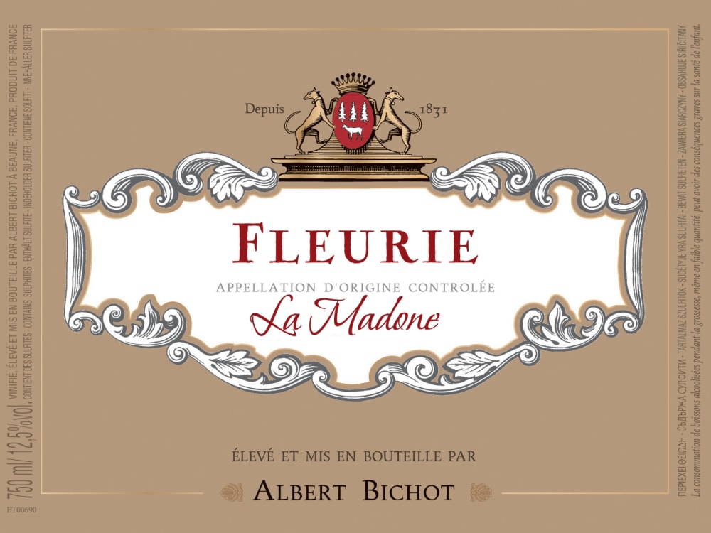 Albert Bichot 2017 Fleurie La Madone - Gamay Red Wine at Wine.com