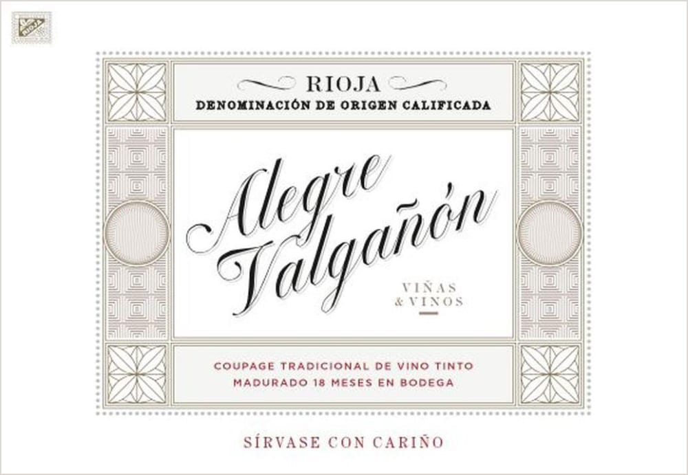 Alegre Valganon 2016 Rioja Tinto - Tempranillo Red Wine at Wine.com