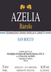 Azelia Barolo San Rocco 2008 Front Label