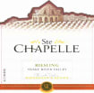 Ste. Chapelle Winemaker's Series Riesling 2010 Front Label