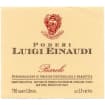 Luigi Einaudi Barolo 2000 Front Label