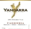 Yangarra Estate Vineyard Cadenzia 2004 Front Label
