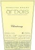 Domaine Rolet Arbois Chardonnay 2018  Front Label