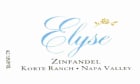 Elyse Korte Ranch Zinfandel 2007 Front Label