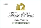 First Press Wine Cellars Napa Valley Chardonnay 2009 Front Label