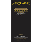 Snoqualmie Reserve Merlot 2005 Front Label