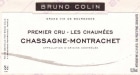 Bruno Colin Chassagne Montrachet Les Chaumees 2013 Front Label