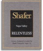 Shafer Relentless 2006 Front Label