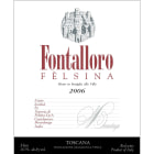 Felsina Fontalloro (375ML half-bottle) 2006 Front Label