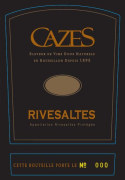 Domaine Cazes Vin Doux Naturels Rivesaltes 1960 Front Label