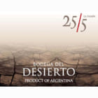 Bodega del Desierto Malbec 2006 Front Label