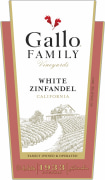 Gallo Family Vineyards White Zinfandel 2011 Front Label