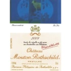 Chateau Mouton Rothschild  2008 Front Label