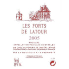 Les Forts de Latour  2005 Front Label