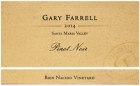 Gary Farrell Bien Nacido Vineyard Pinot Noir 2014 Front Label