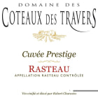 Domaine Coteaux des Travers Rasteau Cuvee Prestige 2009 Front Label