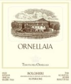 Ornellaia (375ML half-bottle) 2002 Front Label