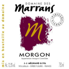 Domaine des Marrans Vieilles Vignes Morgon 2013 Front Label