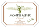 Montes Alpha Series Syrah 2008 Front Label