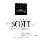 Allan Scott Marlborough Riesling 2008 Front Label