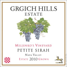 Grgich Hills Estate Miljenko's Vineyard Petite Sirah 2010 Front Label