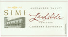 Simi Landslide Vineyard Cabernet Sauvignon 2007 Front Label