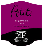 Ken Forrester Petit Pinotage 2009 Front Label