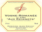 Domaine Jean Grivot Vosne-Romanee Aux Reignots Premier Cru 2011 Front Label