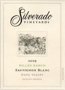 Silverado Miller Ranch Sauvignon Blanc (375ML half-bottle) 2009 Front Label