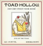 Toad Hollow Eye of the Toad Dry Rose of Pinot Noir 2010 Front Label