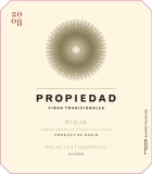 Palacios Remondo Rioja Propiedad 2008 Front Label