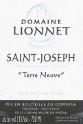 Domaine Lionnet  Saint-Joseph Terre Neuve 2014 Front Label
