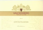 Valckenberg Gewurztraminer Pfalz QbA 2010 Front Label