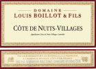 Domaine Louis Boillot Cote de Nuits-Villages 2011 Front Label