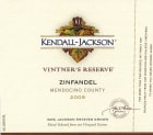 Kendall-Jackson Vintner's Reserve Zinfandel 2009 Front Label