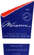 Mirassou Harvest Reserve Chardonnay 1997 Front Label