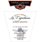 Vina La Rosa La Capitana Barrel Reserve Carmenere 2008 Front Label