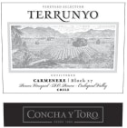 Terrunyo Carmenere 2008 Front Label