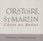 Dom. Oratoire St Martin Cotes du Rhone 2010 Front Label