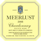 Meerlust Chardonnay 2008 Front Label