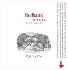 Redbank Fighting Flat Shiraz 2008 Front Label