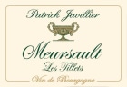 Patrick Javillier Meursault Les Tillets 2013 Front Label