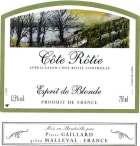 Pierre Gaillard Cote Rotie Esprit de Blonde 2012 Front Label