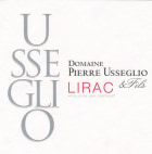 Domaine Pierre Usseglio et Fils Lirac 2012 Front Label