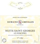 Domaine Robert Chevillon Nuits-Saint-Georges Les Roncieres 2012 Front Label